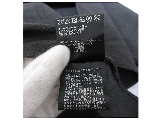 Theory TRACEABLE WOOL N Straight Shirt Camisa de lana Castaño - vista 8