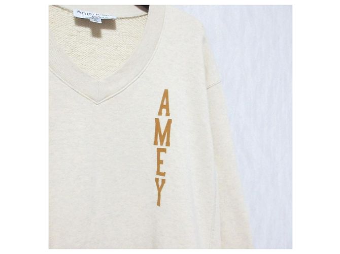 Autre Marque Americana Long Sweat Kleid Gelb - Ansicht 3