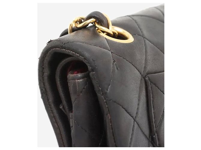 Chanel Schwarze Double Flap Bag Vintage 1994 - Ansicht 13