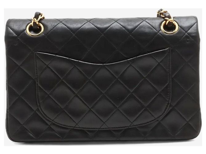 Chanel Schwarze Double Flap Bag Vintage 1994 - Ansicht 2