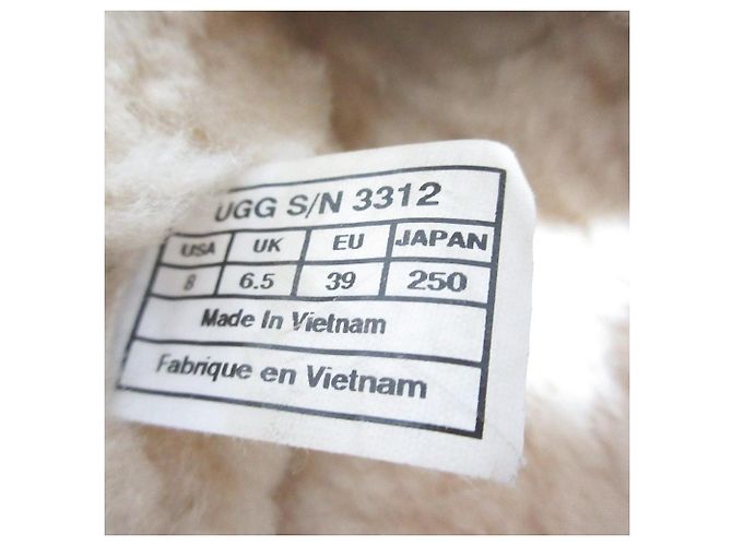 Autre Marque Mocassini in pelle di pecora UGG Ansley Nero - vista 5