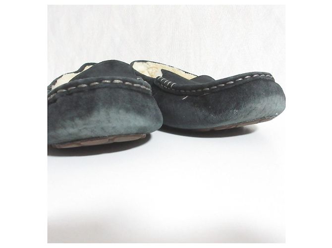 Autre Marque Mocassini in pelle di pecora UGG Ansley Nero - vista 7