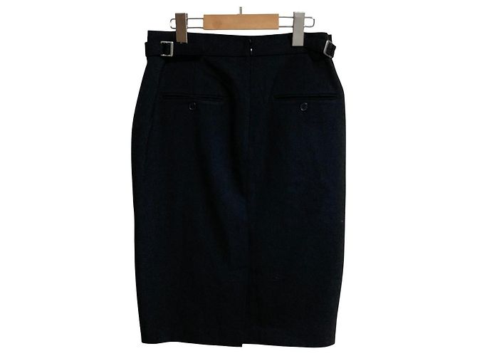 Falda de lana Polo Ralph Lauren Negro - vista 2