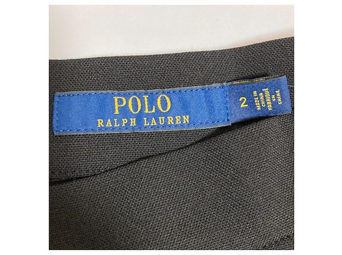 Falda de lana Polo Ralph Lauren Negro - vista 6