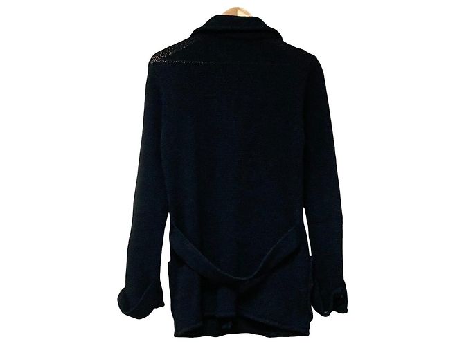 Apc Abrigo de punto cruzado A.P.C. Negro - vista 2