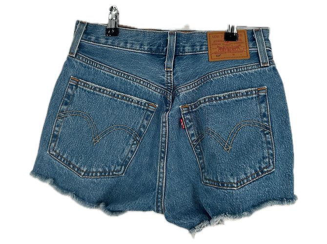 Levi's Mini shorts de denim rotos Azul - vista 2
