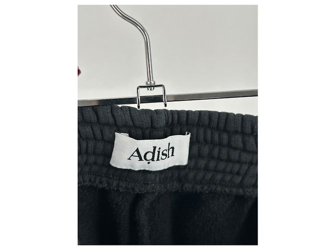 Autre Marque Pantaloni jogging neri ADISH in cotone M Nero - vista 3