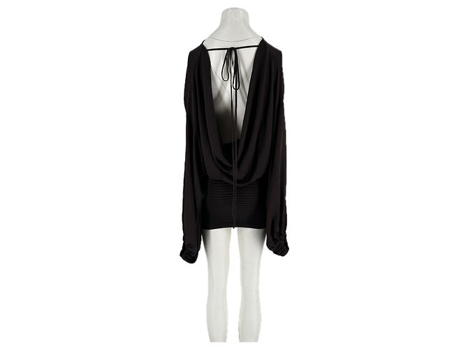 Autre Marque Vestido mini ARAKII Mist marrón de viscosa Castaño - vista 2