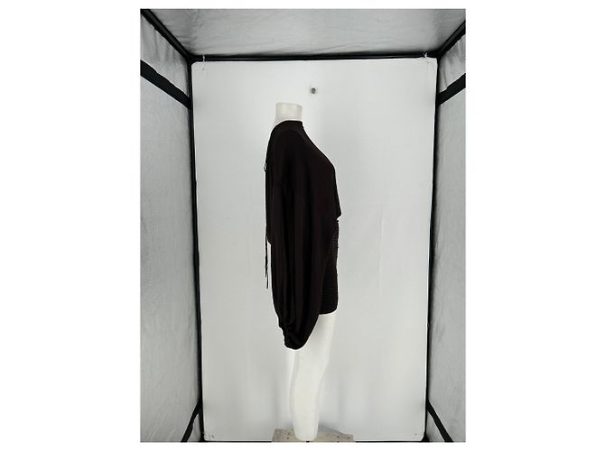 Autre Marque Vestido mini ARAKII Mist marrón de viscosa Castaño - vista 3