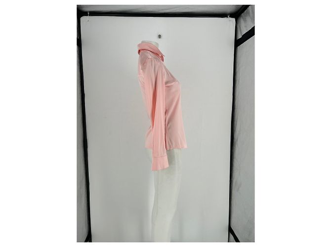 Autre Marque Camicia in raso rosa - vista 4