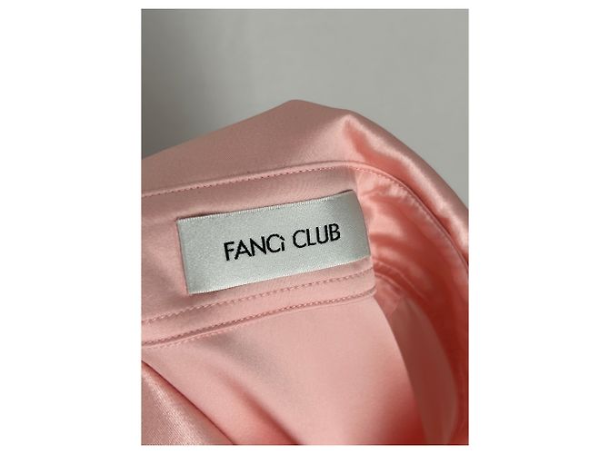 Autre Marque Camicia in raso rosa - vista 5