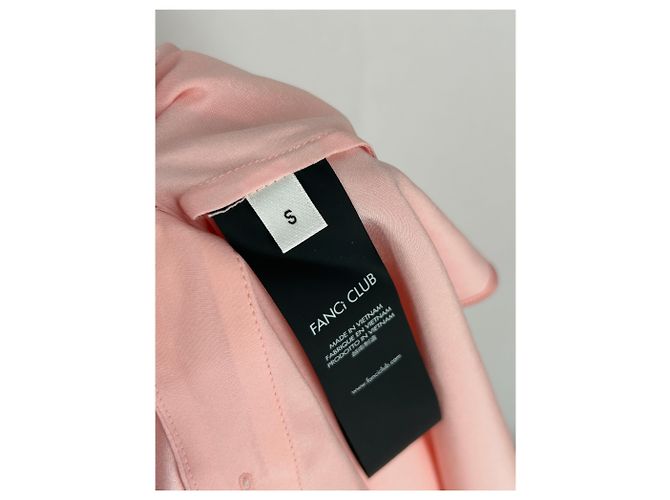 Autre Marque Camicia in raso rosa - vista 6