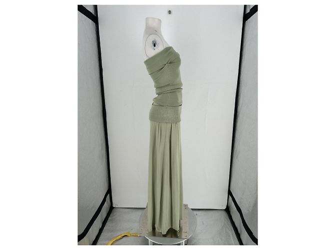 Autre Marque Grünes Strickkleid "Mela" - Ansicht 3