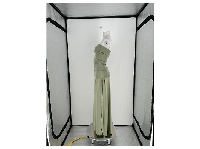 Autre Marque Grünes Strickkleid "Mela" - Ansicht 4