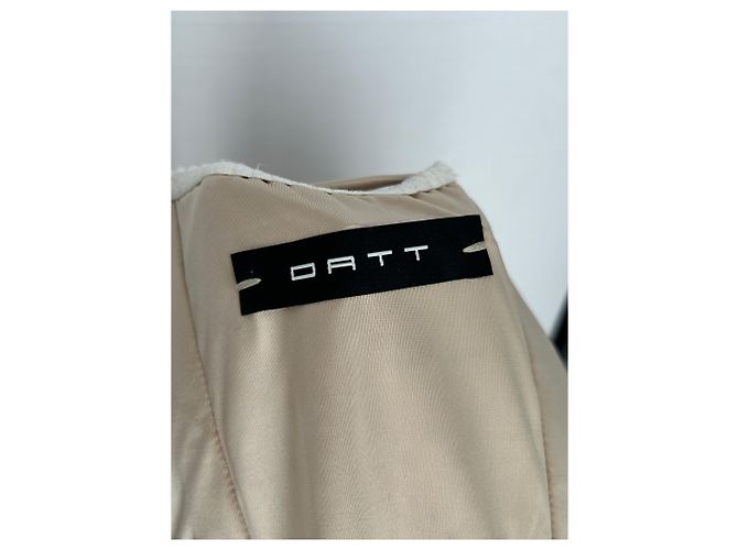 Autre Marque Top de satén beige DATT - vista 5