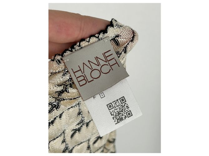 Autre Marque Falda blanca estampada Blanco - vista 3