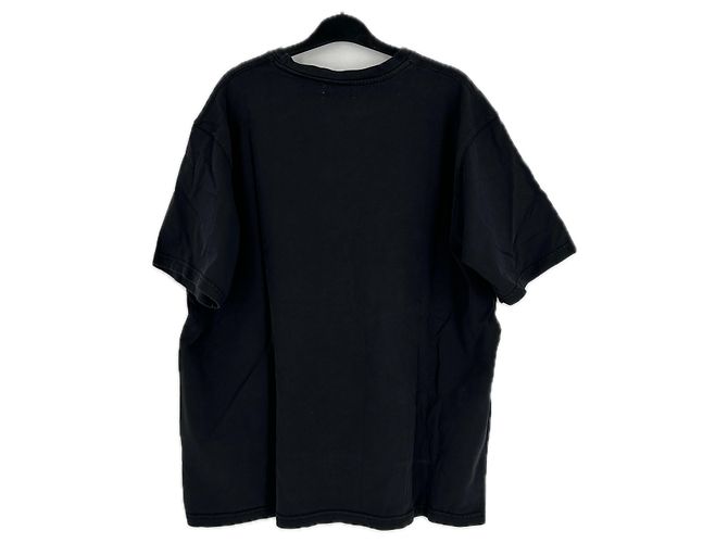 Autre Marque T-shirt nera con dettagli beige Nero - vista 2