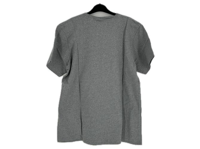 Camiseta de algodón gris Frame Denim Talla L - vista 2