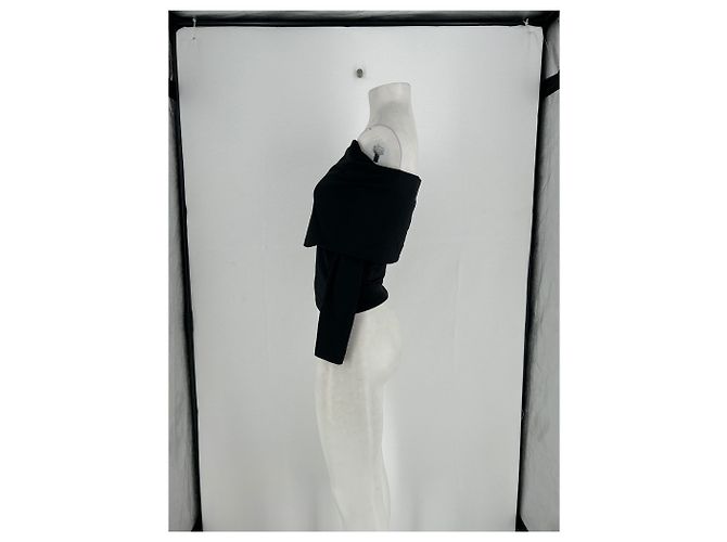 Autre Marque Camiseta de algodón negra LAMAREL Negro - vista 3