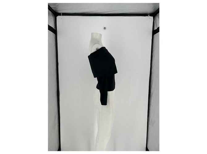 Autre Marque Camiseta de algodón negra LAMAREL Negro - vista 4