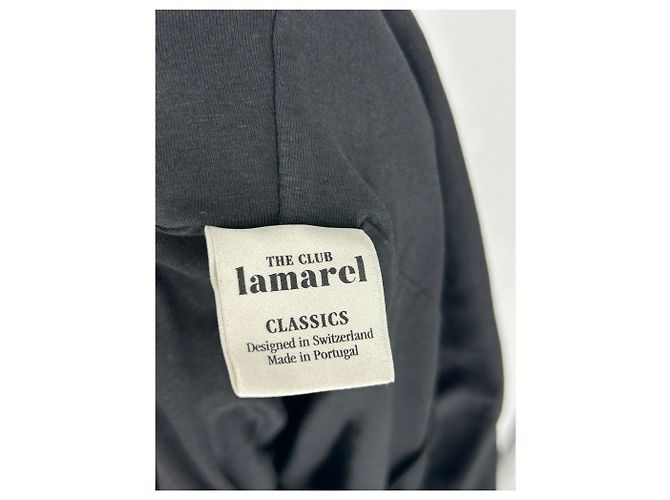 Autre Marque Camiseta de algodón negra LAMAREL Negro - vista 5