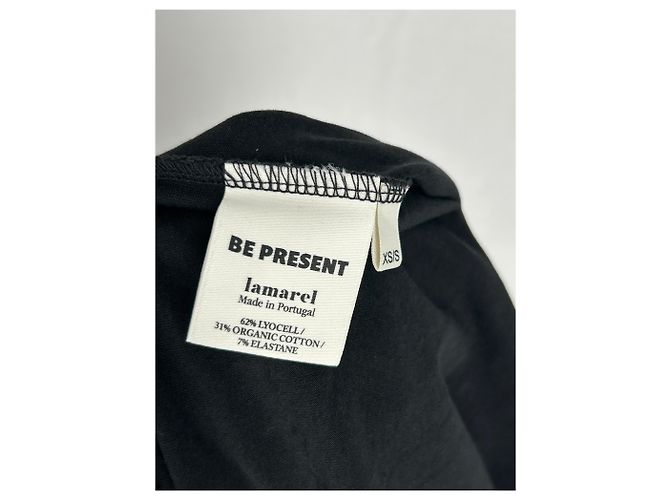 Autre Marque Camiseta de algodón negra LAMAREL Negro - vista 6