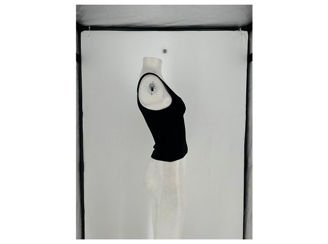Autre Marque Top de algodón negro VENROY - vista 3