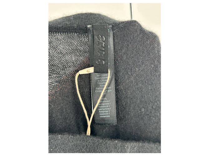 Autre Marque Vestido maxi de cashmere preto SKIMS - vista 3