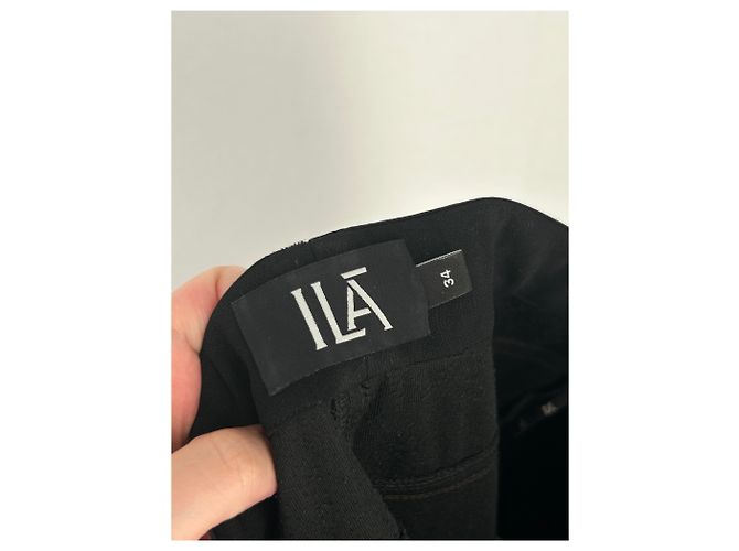 Tila March Pantalones de vinilo marrón Castaño - vista 3