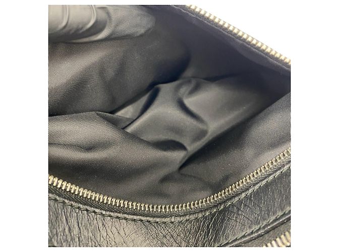 Borsa a tracolla in pelle Gucci Guccissima Nero - vista 10