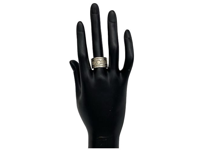 Tiffany & Co Anello largo Tiffany Atlas Argento - vista 2