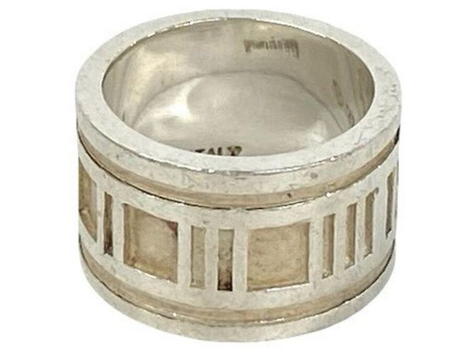 Tiffany & Co Anello largo Tiffany Atlas Argento - vista 4