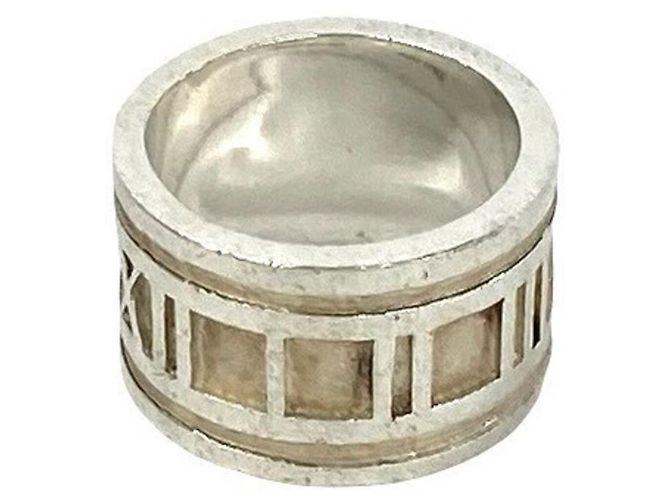 Tiffany & Co Anello largo Tiffany Atlas Argento - vista 5