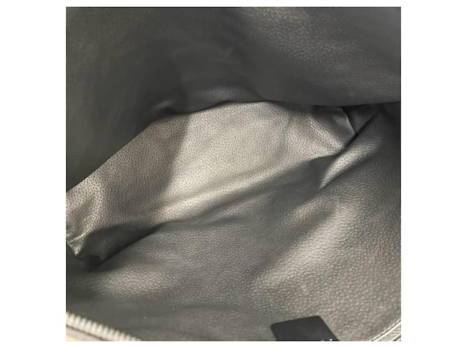 Céline CELINE Vintage Macadam Blazon Pattern Ledertote Braun Schwarz - Ansicht 9
