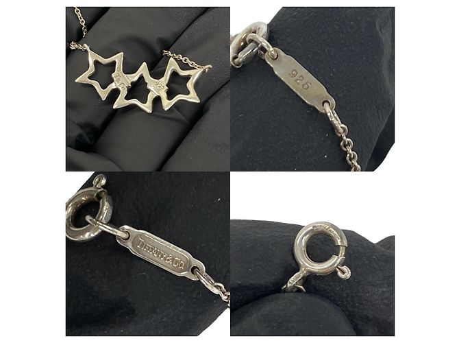 Tiffany & Co Collana Tiffany Triple Star Argento - vista 3