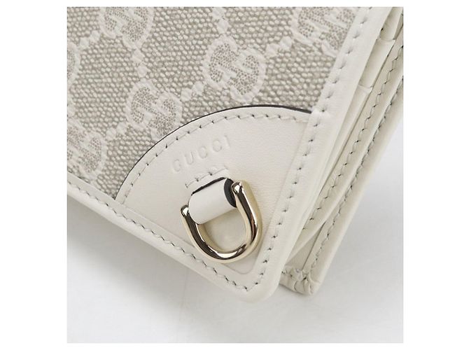 GUCCI Bi-fold Wallet 820692 in Beige - Ansicht 6