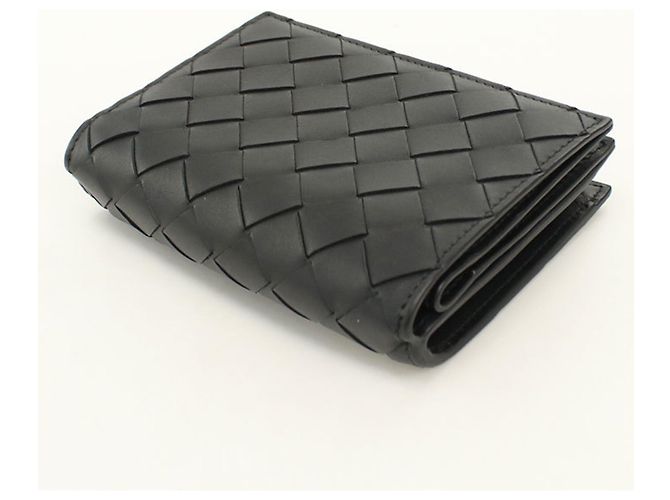 Cartera bi-fold Bottega Veneta Negro - vista 2