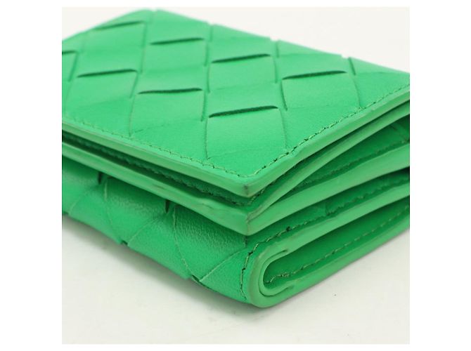 Cartera tri-fold Bottega Veneta Verde - vista 6