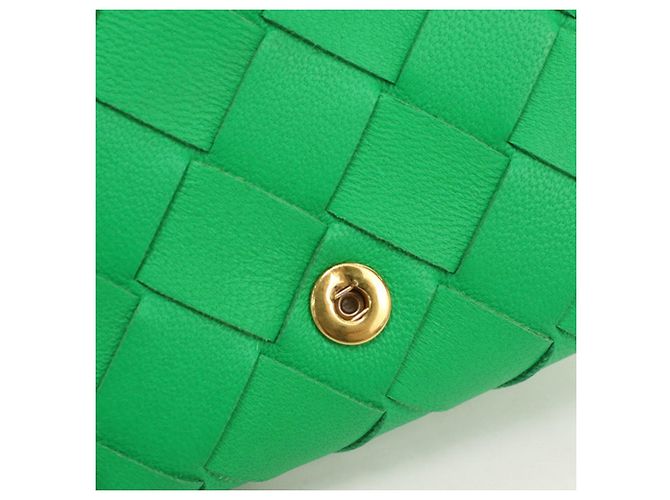 Cartera tri-fold Bottega Veneta Verde - vista 7