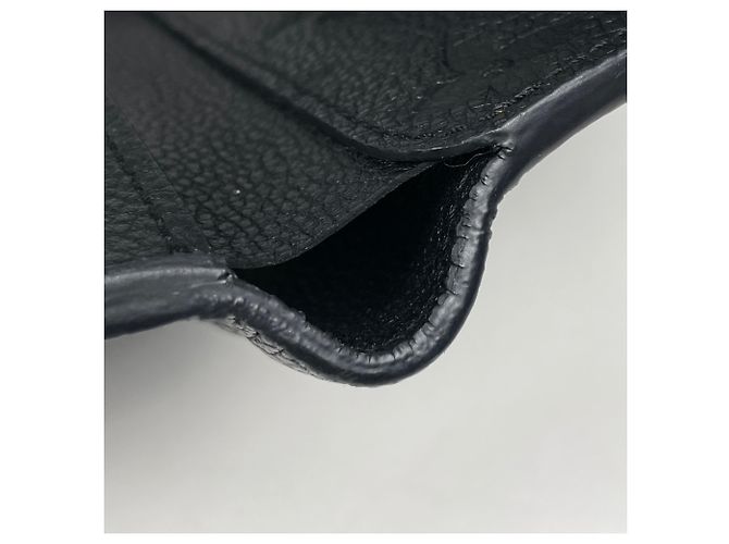 Cartera tri-fold Louis Vuitton Monogram Empreinte Infini Negro - vista 4