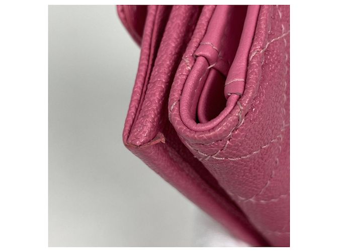 Cartera Chanel Boy Small Tri-fold en Rosa - vista 3