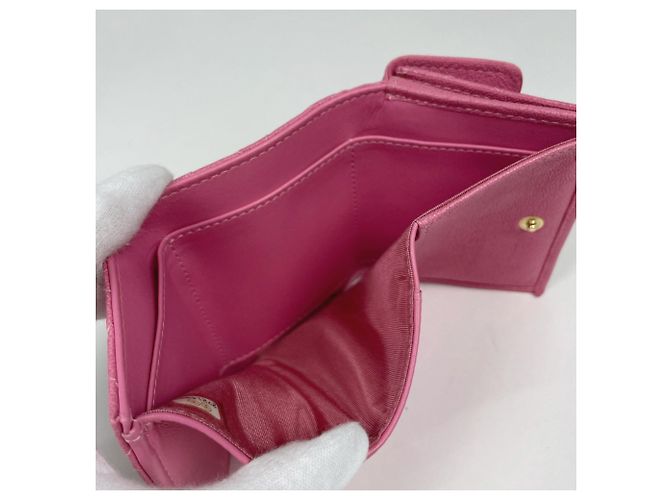 Cartera Chanel Boy Small Tri-fold en Rosa - vista 5