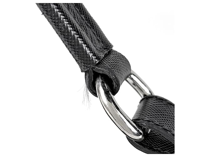 Borsa a tracolla Prada nera Nero - vista 5