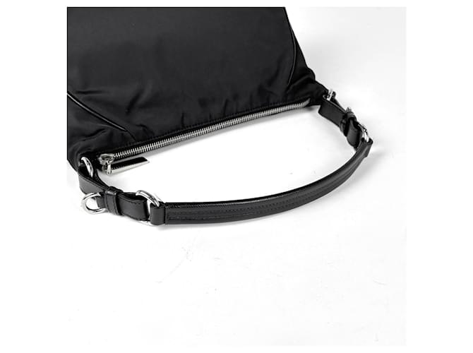 Borsa a tracolla Prada nera Nero - vista 7