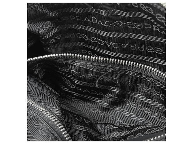 Borsa a tracolla Prada nera Nero - vista 8
