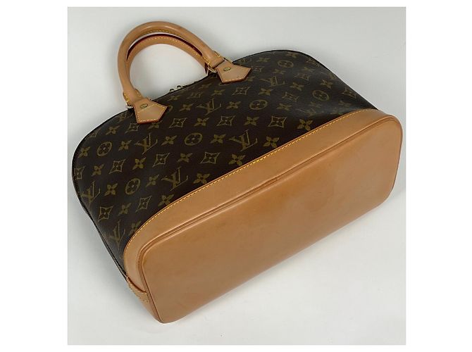 Borsa a mano Louis Vuitton Alma Marrone - vista 2