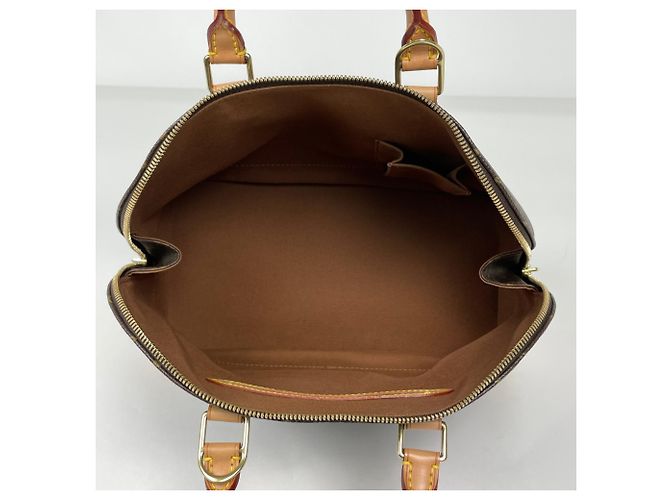 Borsa a mano Louis Vuitton Alma Marrone - vista 8
