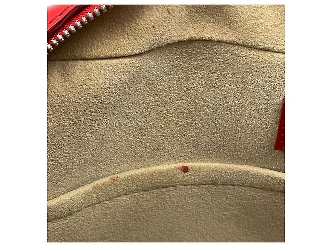 Borsa Louis Vuitton Dora PM Marrone Rosso - vista 8