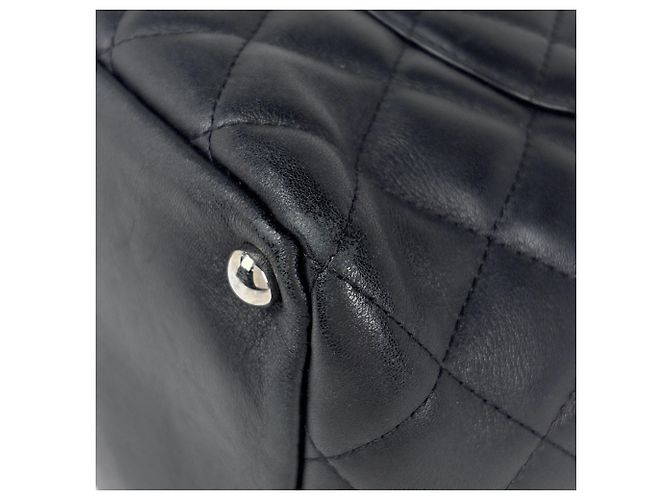 Borsa Tote Media Chanel Cambon Line Nero - vista 3