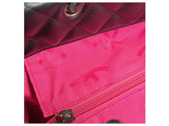 Borsa Tote Media Chanel Cambon Line Nero - vista 8
